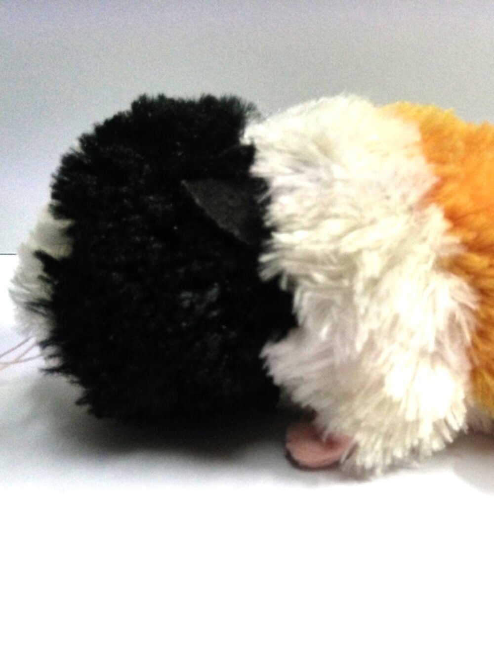 Aurora Mini Flopsies Guinea Pig Plush #31725 Black, White, Tan 6" Long 2016